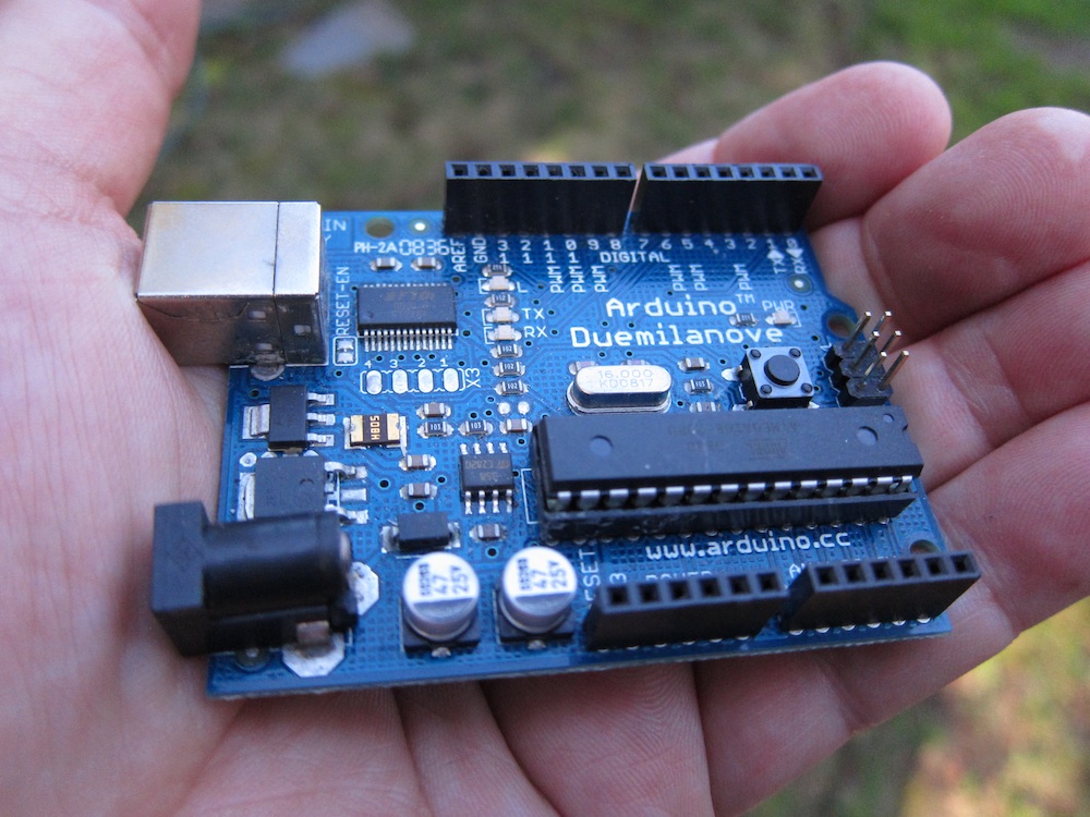 arduino microcontroller board