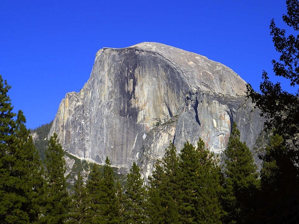 half dome in Yosemite California